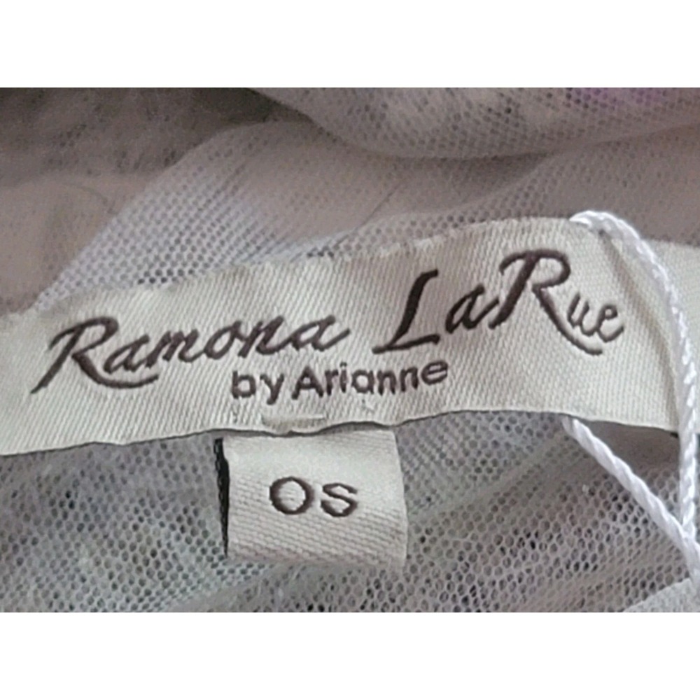 NWT Ramona La Rue by Arianne Hooded Sequin Poncho Lilac One Size Luxury - Picture 2 of 14